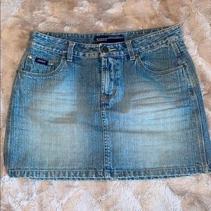 Steven Hardy Squeeze Short Jean skirt